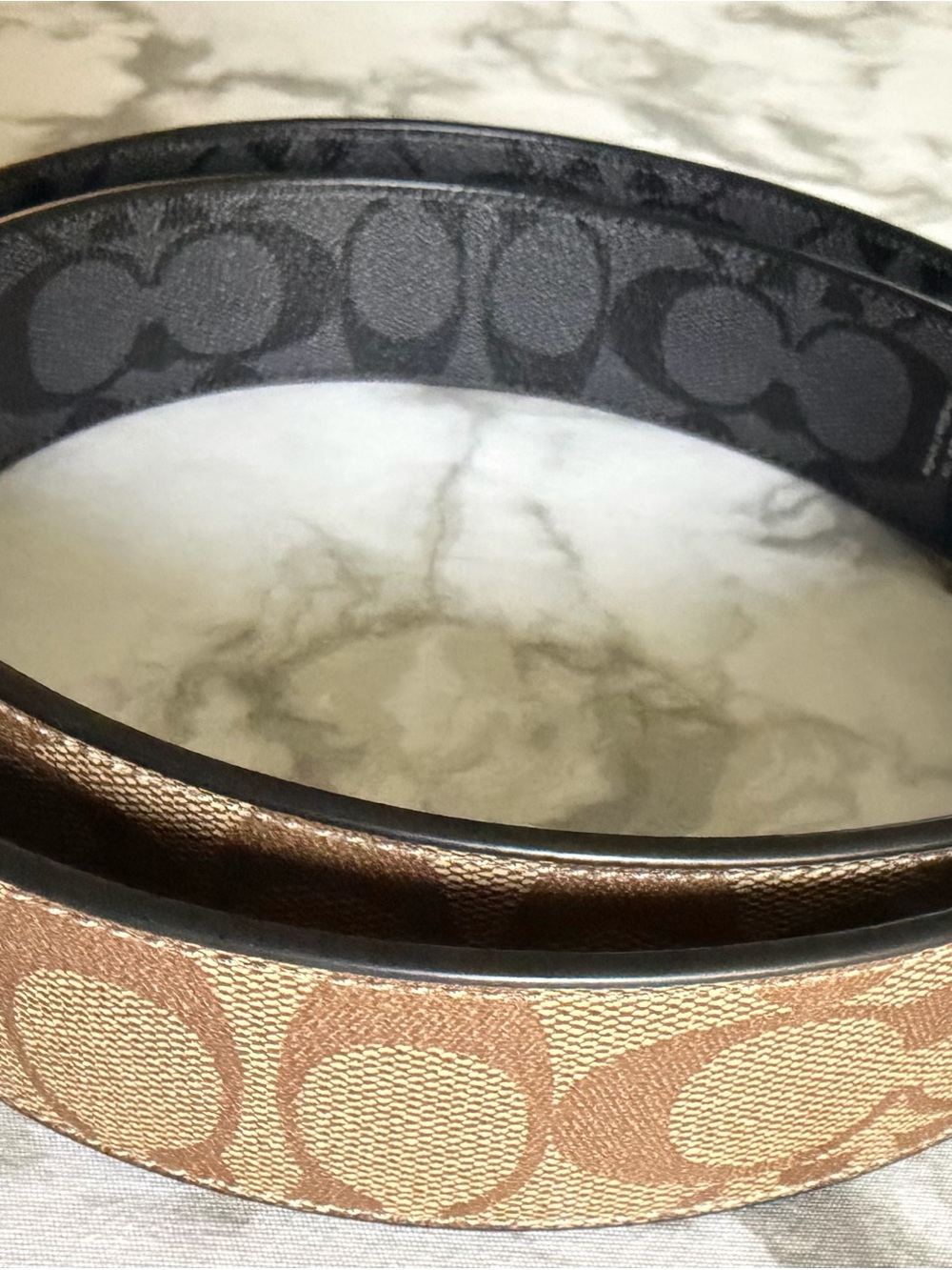 Coach Reversible belt